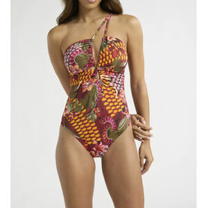 Sofia By Sofia Vergara bathing suit one piece size S (4-6) Jungle Print NWOT ‘s
